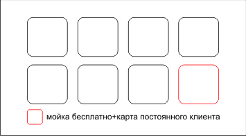 Салон сахар карта лояльности